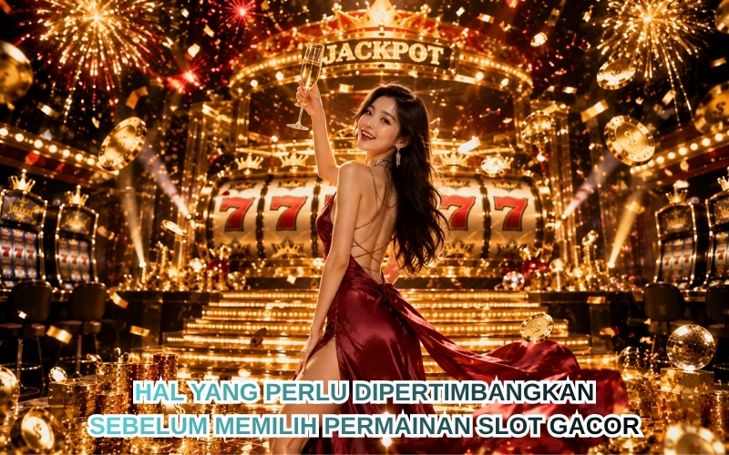 Hal yang Perlu Dipertimbangkan Sebelum Memilih Permainan Slot Gacor